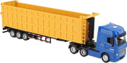 Contenitori Camion Diecast Modello per Bambini - Alta Simulazione - Giallo
