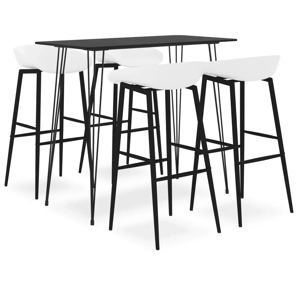 Set da Bar 5 pz Nero e Biancocod mxl 72423