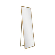 Becrux, Specchio Materiale Struttura in Metallo, 60x170h cm oro