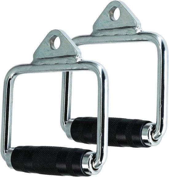 Supporto per stantuffo da pesi pesanti con maniglia in gomma per macchine per corde - accessorio fitness - 1 pezzo.