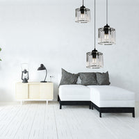 Lampada Da Soffitto Cristallo Black APP513-3CPR