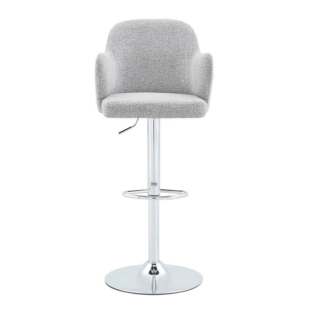 Set 2 Sgabelli da Bar Regolabili con Braccioli Girevoli ¨C MINIMAL ¨C Imbottiti, Moderni
