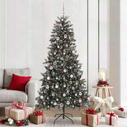 Albero di Natale artificiale con 300 LED Verde 210 cm 3395894