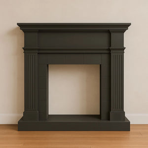 Mpc Cornice Camino Caldera Grigio Grigio Profondo Cornice Caminetti Caldera Grigio Profondo Mdf Per Inserto Elettrico Caminettovulcano o Bruciatore Esistente Design Classico Senza Tempo