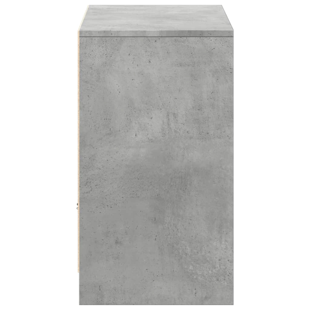 Porta TV multimediale scaffale per televisione televisione buffet sala da pranzo soggiorno camera da letto con LED 91 x 34 x 61 cm pannelli compositi grigio 02_0026455