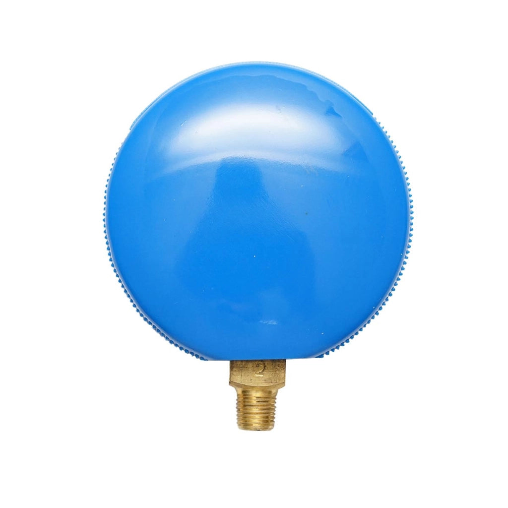 Manometro bassa pressione (blu) per aria condizionata, freon 70mm 1/8 Breckner Germany