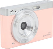 Camera Vlog 50MP con Zoom 16x - 4K Digitale Camera con Display IPS da 288 Inch - Spiegello senza Reflex - Camera Portatile con Batteria e LED per Illuminazione - Fotocamera Mini-Compacta per Macro per Studenti e Giovani