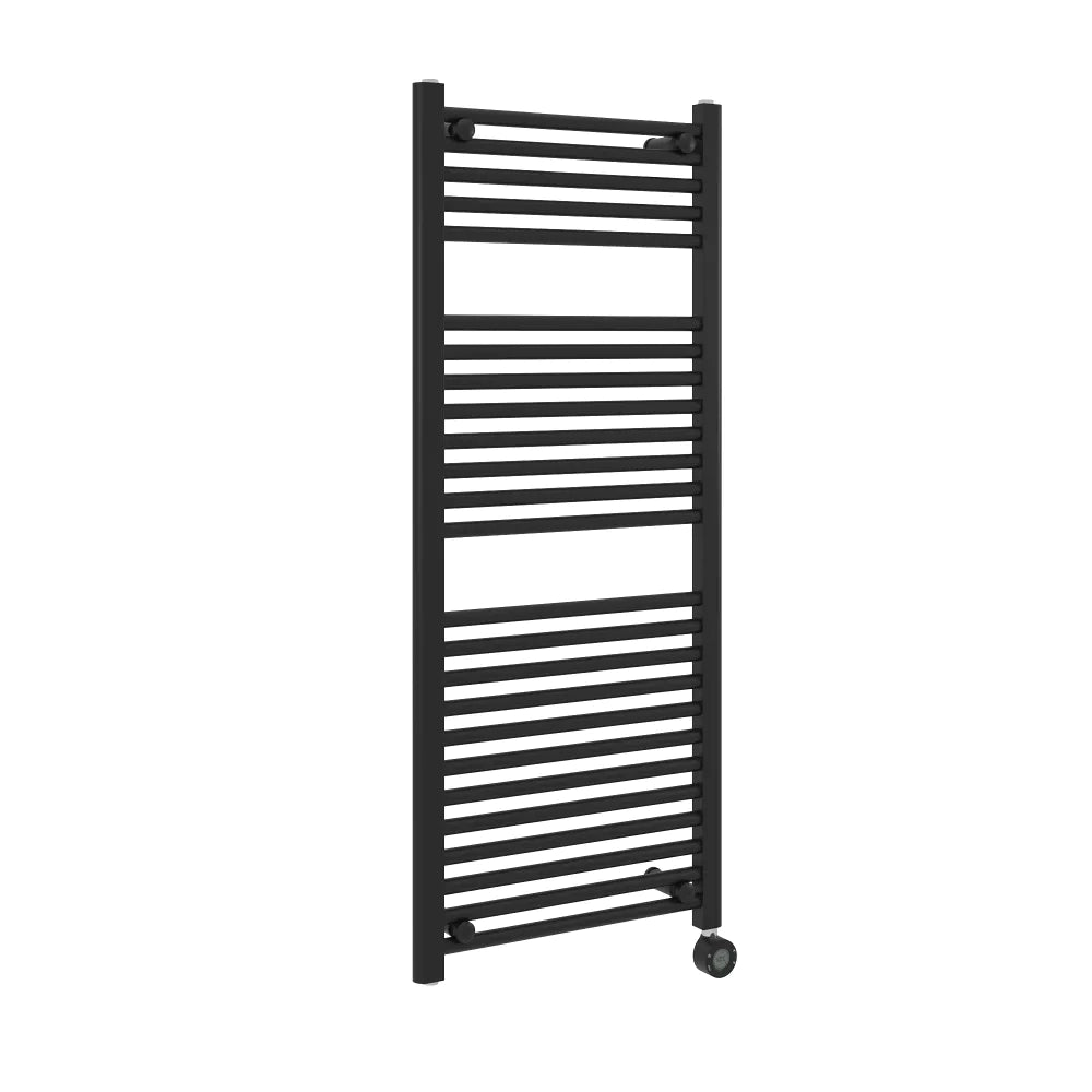 Termoarredo elettrico 1200x500 nero opaco interasse 450 | Polaris