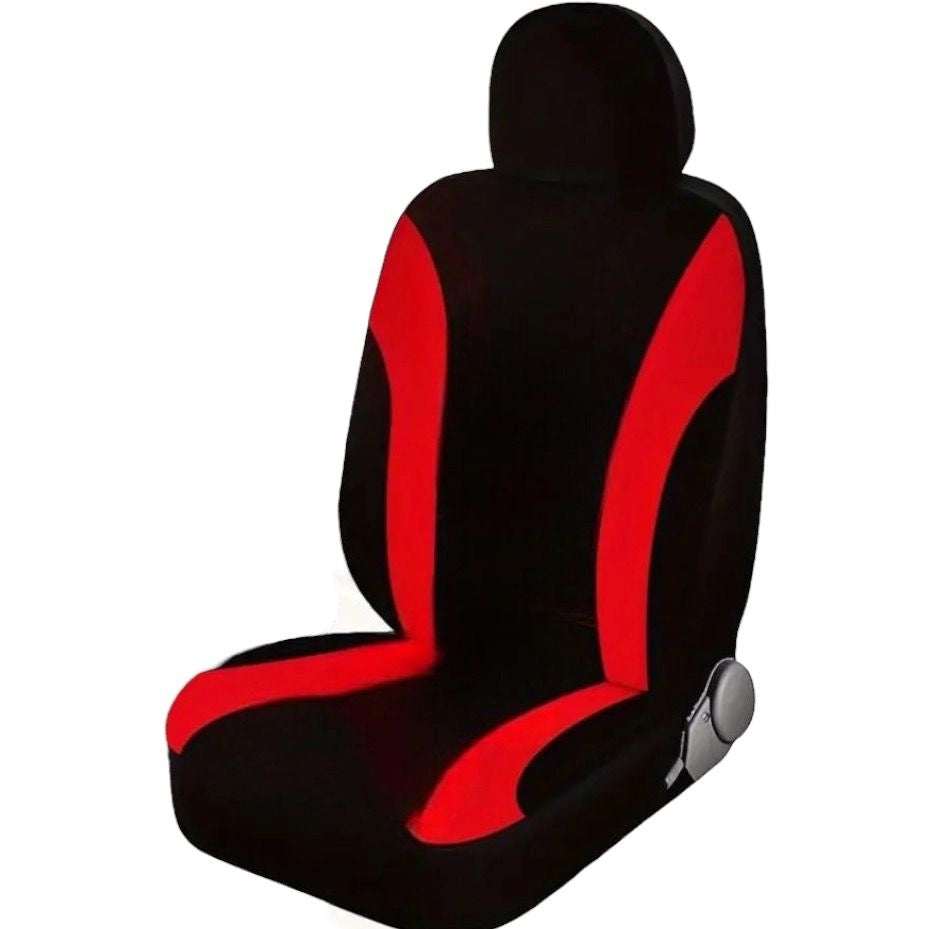COPRISEDILE ANTERIORE UIVERSALE SINGOLO COPRISEDILE AUTO VARI COLORI 8267 Rosso e nero