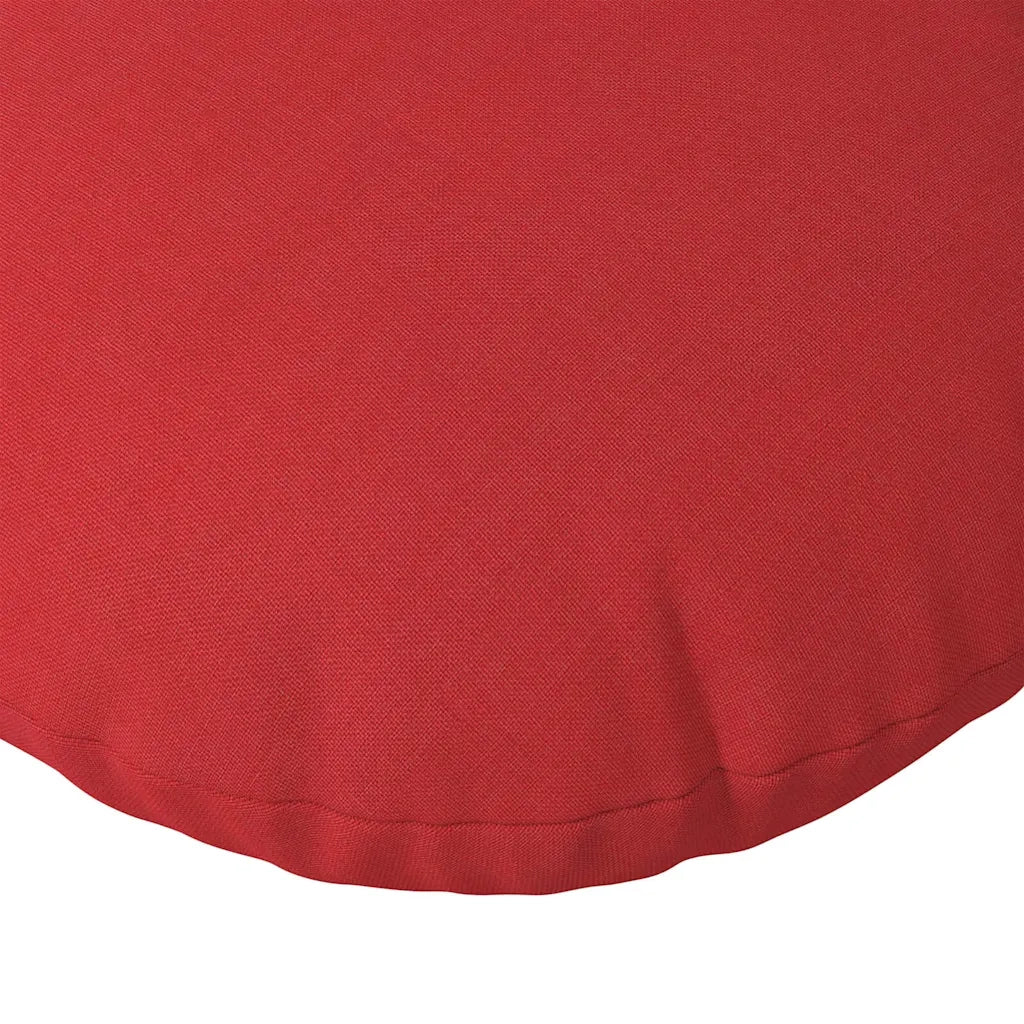 Cuscini per Seduta 2 pz | Cuscini per sedie Rosso ?50 x 19 cm Tessuto