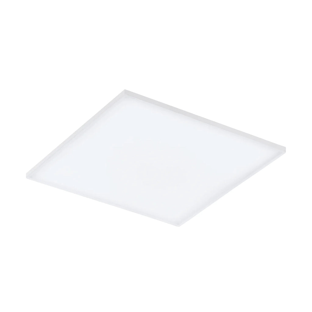 Plafoniera Contemporanea Trupiana Alluminio Bianco Luce Led Integrato 20,5W