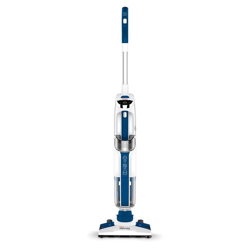 Polti Vaporetto 3 Clean Aspirapolvere a bastone AC Secco e bagnato Schiuma Senza sacchetto 0,5 L 1700 W Blu, Bianco