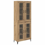 Credenza | Madia | Buffet da pranzo | Armadio da pranzo Rovere artigianale 69,5 x 34 x 180 cm