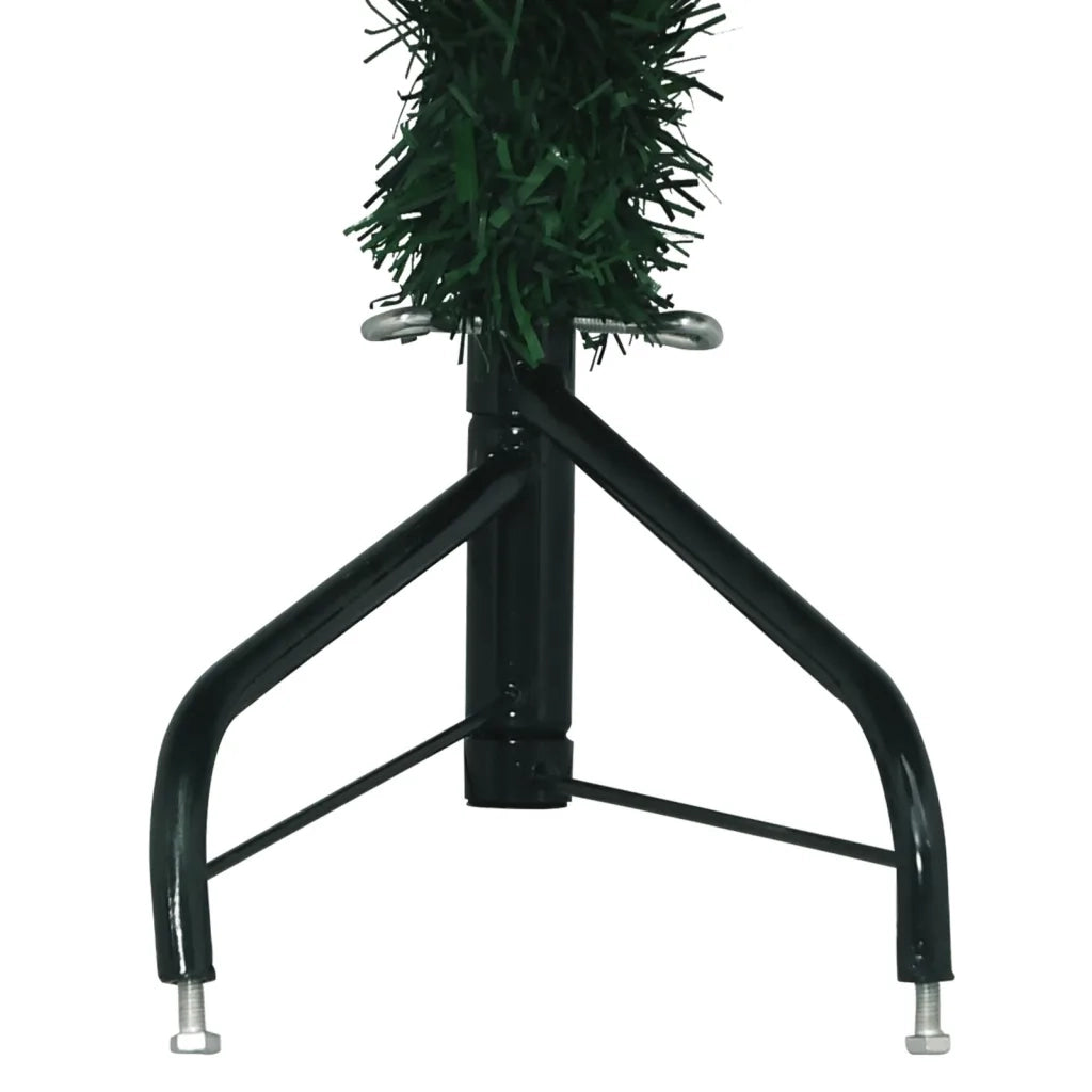 Albero di Natale Artificiale ad Angolo con Supporto Verde 180 cm PVC cod mxl 59686