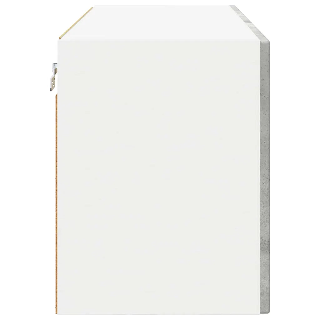 Mobile da cucina con porta 2 pz-Set di 2 Armadio da cucina Grigio cemento 60 x 31 x 40 cm 270992