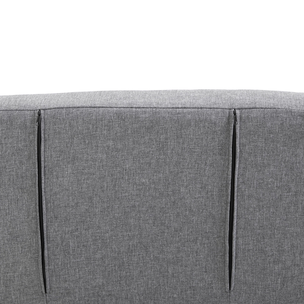 Sedia Relax Poltrona Letto ¨C Zephmum ¨C Grigio 65x69x80 cm