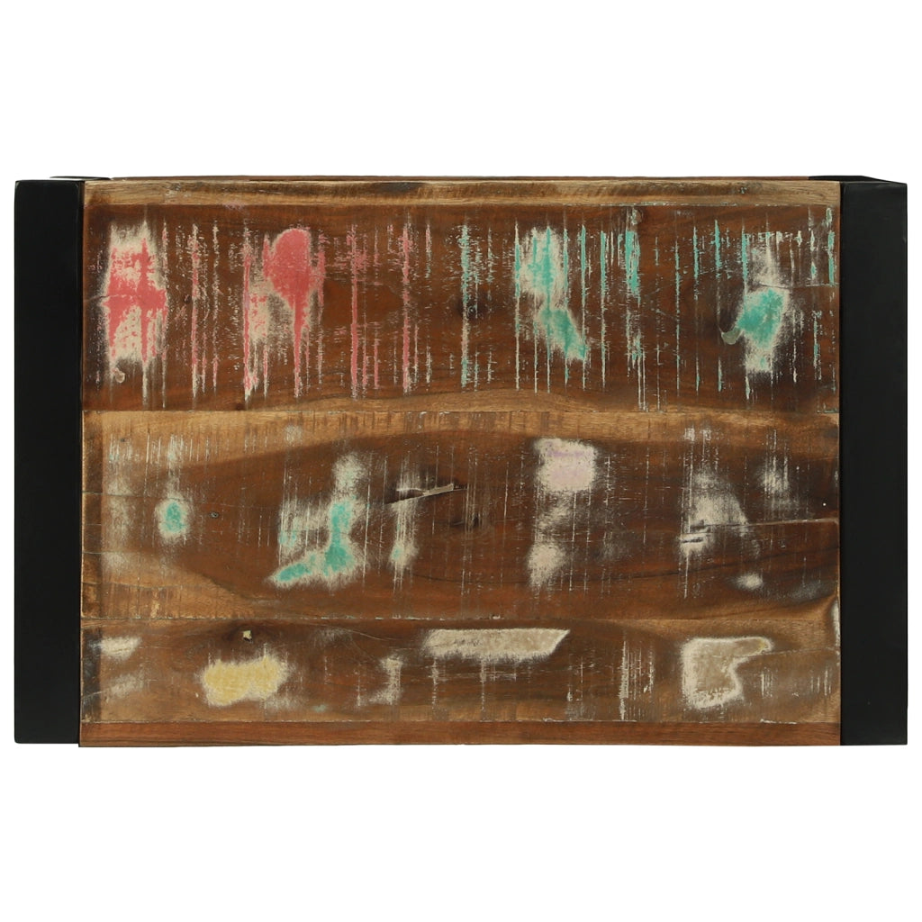 Cube da Parete 55x35x40 cm Legno Massello Recuperato