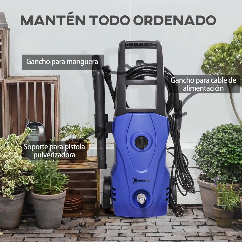 Idropulitrice 1600W ¨C Zephmum ¨C 23.5x27x68 cm Blu