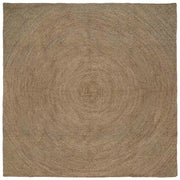 Tappeti per area Quadrato Grigio 240 x 240 cm Juta