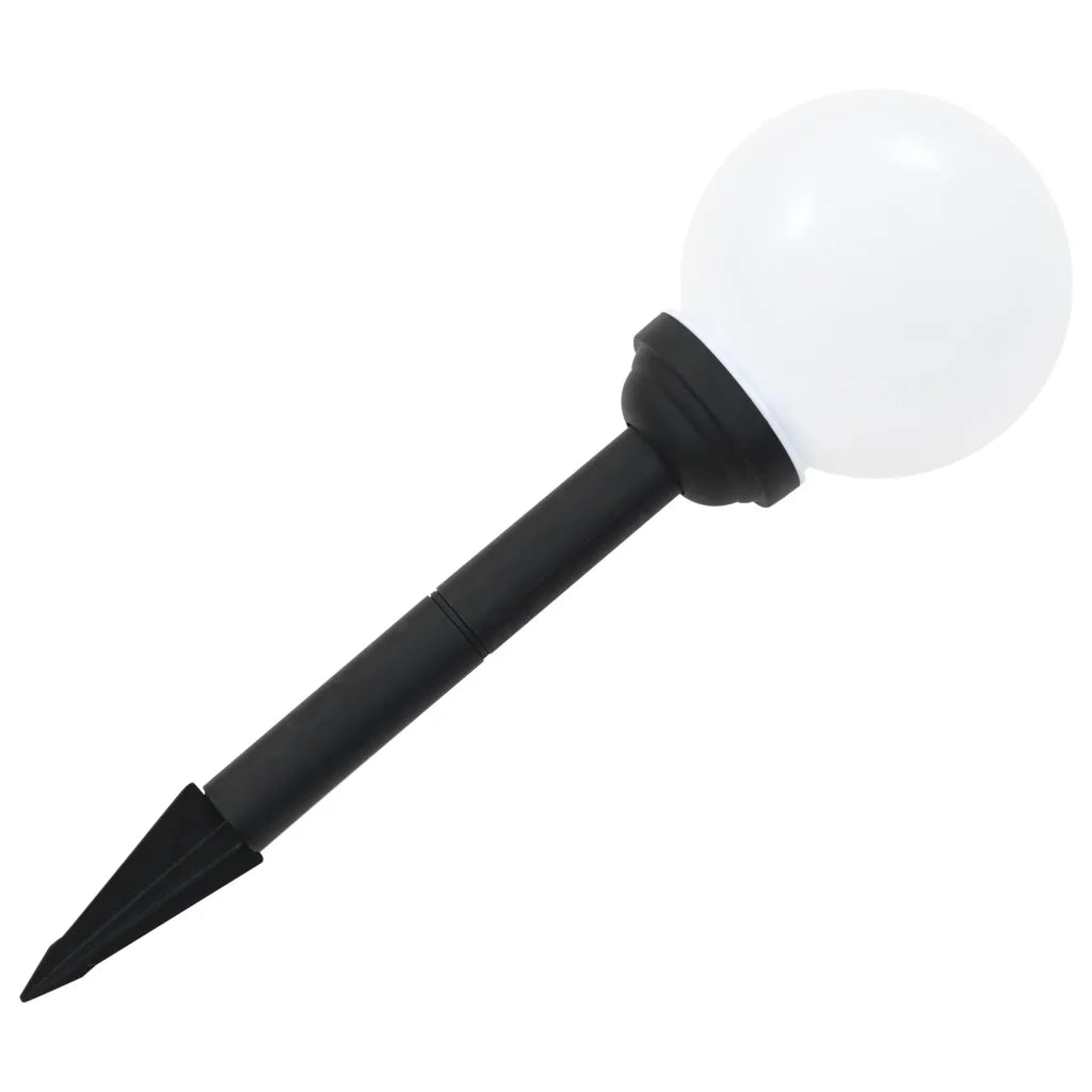 Lampade Solari da Esterno 6 pz LED Sferiche 20 cm RGB CFW7785440