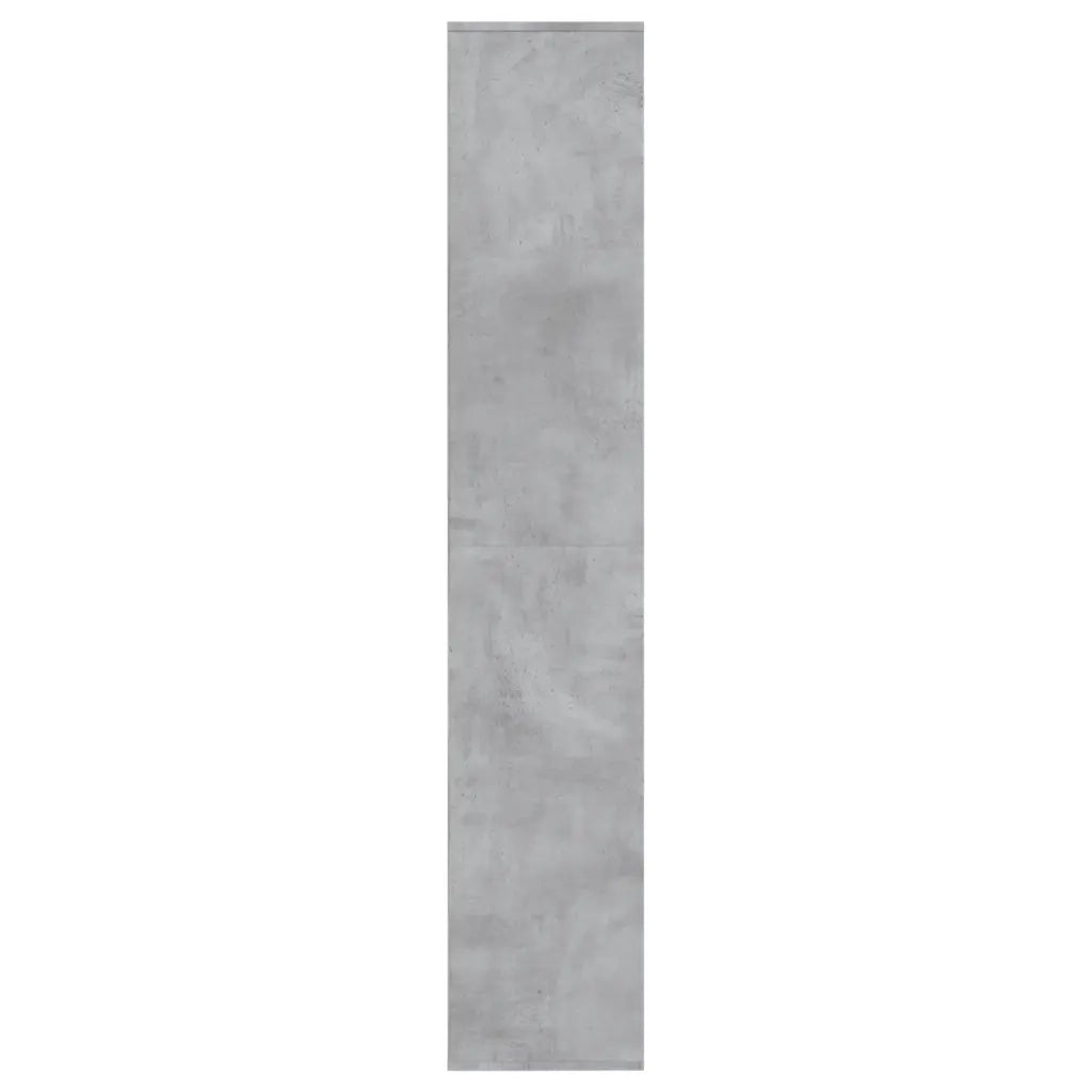 Scarpiera Grigio Cemento 54x34x183 cm in Truciolato 800373