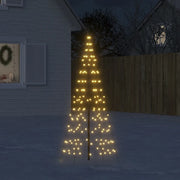 Albero di Natale a LED 200 LED Bianco Caldo 180 cm 358108
