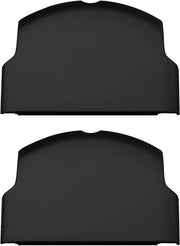 Versetto Premium - 2 pezzi di copertura batteria sostituibile compatibile con console di gioco - Nero - PSP 2000 2003 2004 3000 3003 3004 - Protezioni