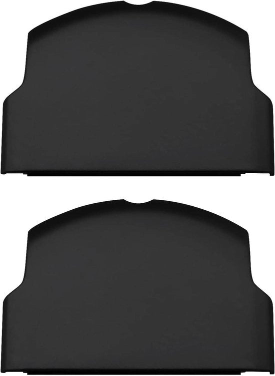 Versetto Premium - 2 pezzi di copertura batteria sostituibile compatibile con console di gioco - Nero - PSP 2000 2003 2004 3000 3003 3004 - Protezioni