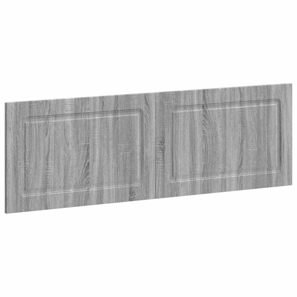 Testiera da Muro UTRECHT Sonoma grigio Legno ingegnerizzato 897831