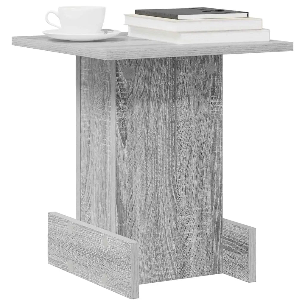Tavolino Grigio Sonoma 35,5 x 35 x 40 cm Legno multistrato 891213