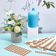 Tappeti Autoadesivi 240 Pezzi - Adesivi Self-Adesivi - Tappeti in Gomma Naturale - Alta Densità - Adatti per Superfici in Legno/Ceramica/Gres - Sostenibili e Resistenti