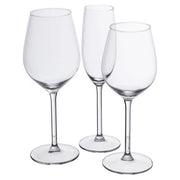 Set di 18 calici trasparenti 50ml x 38ml x 21ml