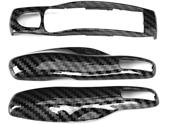 Sostituto di Chiave Premium in Fibra di Carbonio - Copertura per Sostituto di Chiave - Fermo Sostituto di Chiave - Peso Leggero - Portatile - Accessorio Stilizzato - Copertura per Sostituto di Chiave