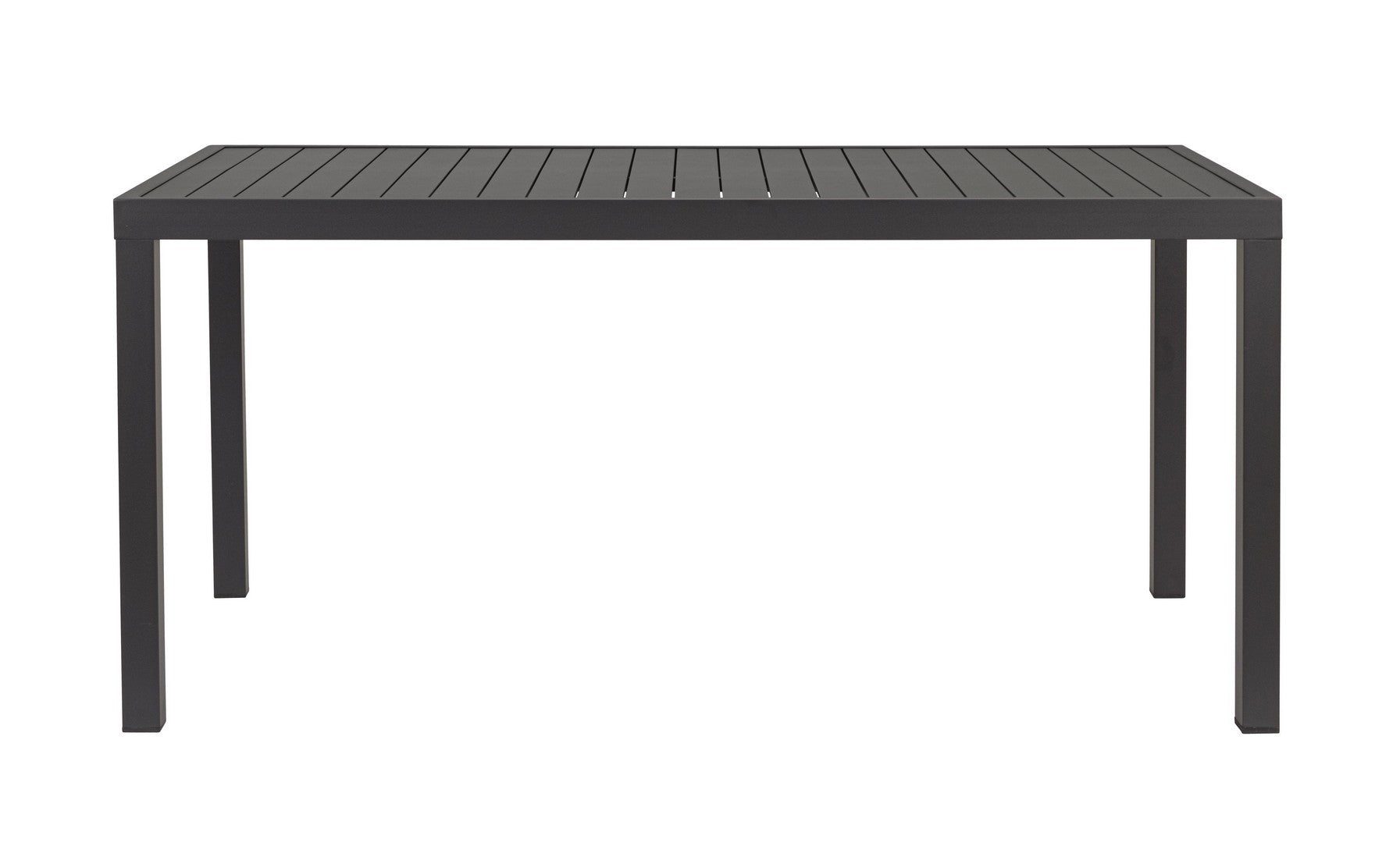 Tavolo da Giardino 150x80x75 cm in Alluminio Hilde Antracite