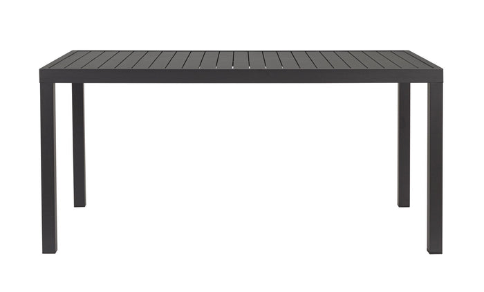 Tavolo da Giardino 150x80x75 cm in Alluminio Hilde Antracite
