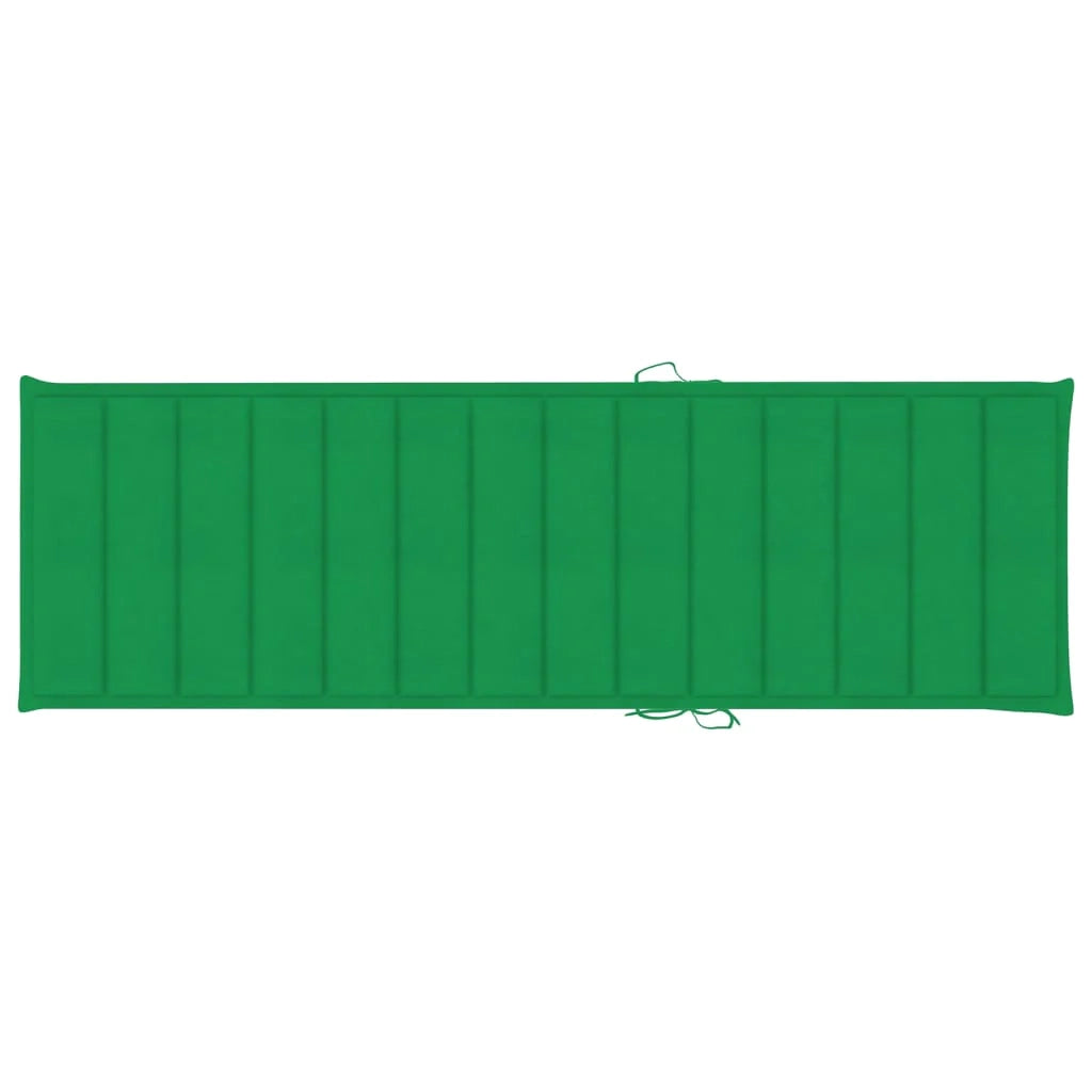 Lettino prendisole sedia a sdraio lettino prendisole letto da giardino mobili da giardino 200 cm con cuscino legno massello di acacia 02_0012394