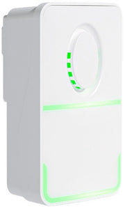 Due unità di purificatori d'aria per camera da letto e casa, purificatore d'aria con ioni negativi, eliminatore di odori silenzioso, mini ionizzatore portatile per animali domestici, bagni, uffici e stanze