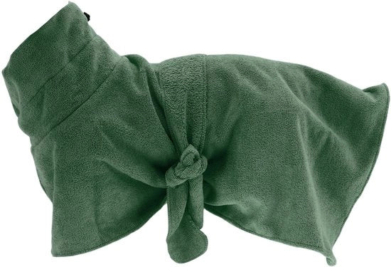Asciugamano per animali - Asciugatura rapida - Assorbimento efficace - Dimensione L - Verde
