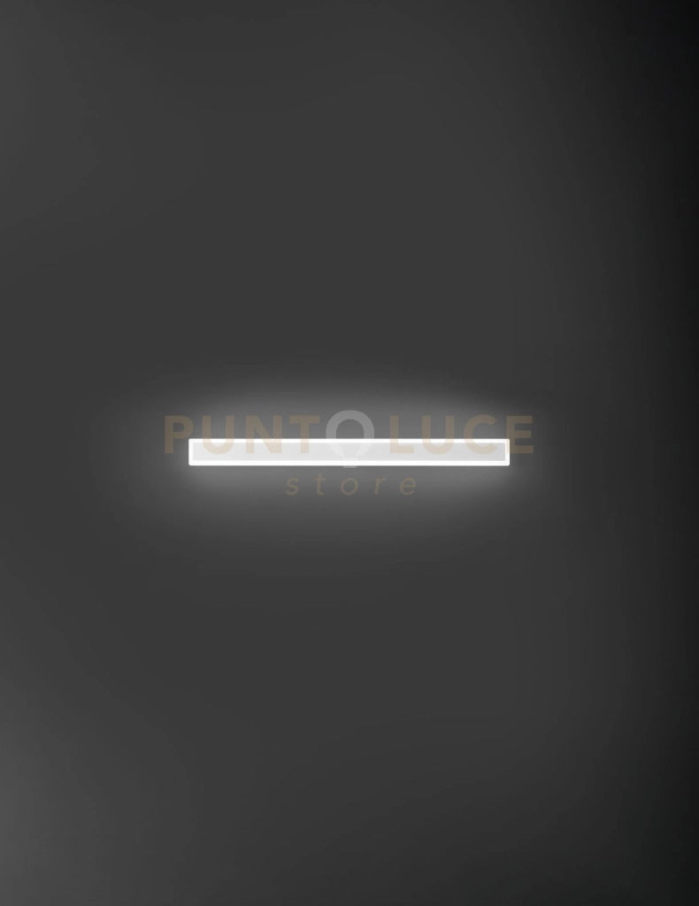 Applique in alluminio colore bianco Wally biemissione LED 22W 3000K 2600Lm