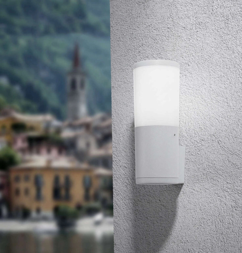 LOANO APPLIQUE 1 LUCE BIANCO IP55 ATTACCO E27 LAMPADINA INCLUSA