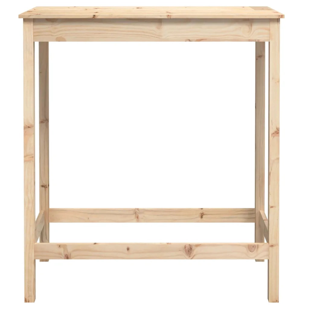 Tavolo da Bar 100x50x110 cm in Legno Massello di Pino 833265