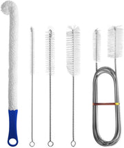 Set di Pulizia - Pennello di Pulizia Premium per Piping - Diverse Forme di Pennello - Materiale Forte e Duraturo - Elevata Capacità di Pulizia - Facile da Asciugare - Pennello di Pulizia per la Pulizia
