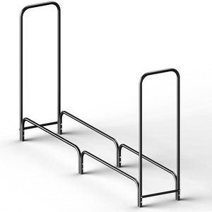 Portalegna Supporto Metallo Porta Legna Interno Legnaia Camino Stufa 200x36x115