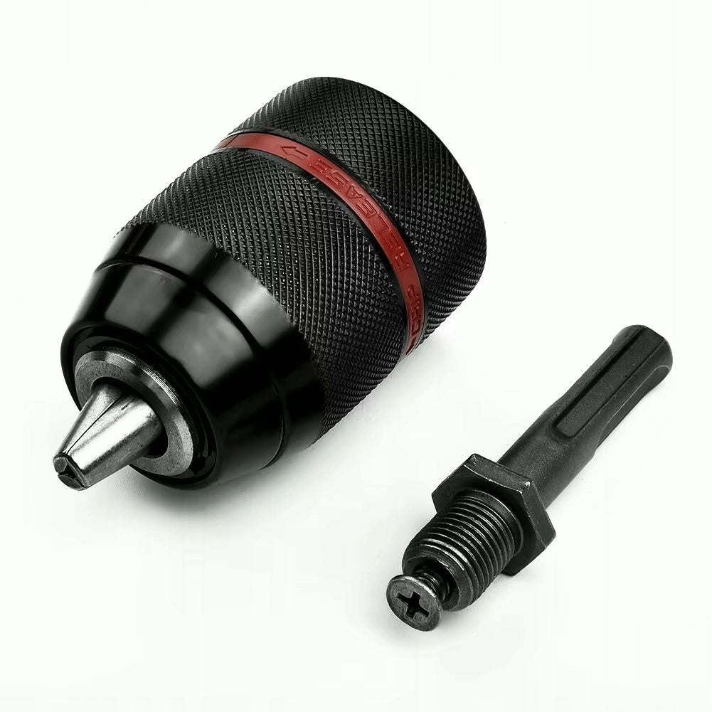 Mandrino Autoserrante SDS+ 1/2" 2–13 mm – Compatibile con Trapani e Martelli SDS+ | Acciaio Indurito, ISO 9001, DIN 238