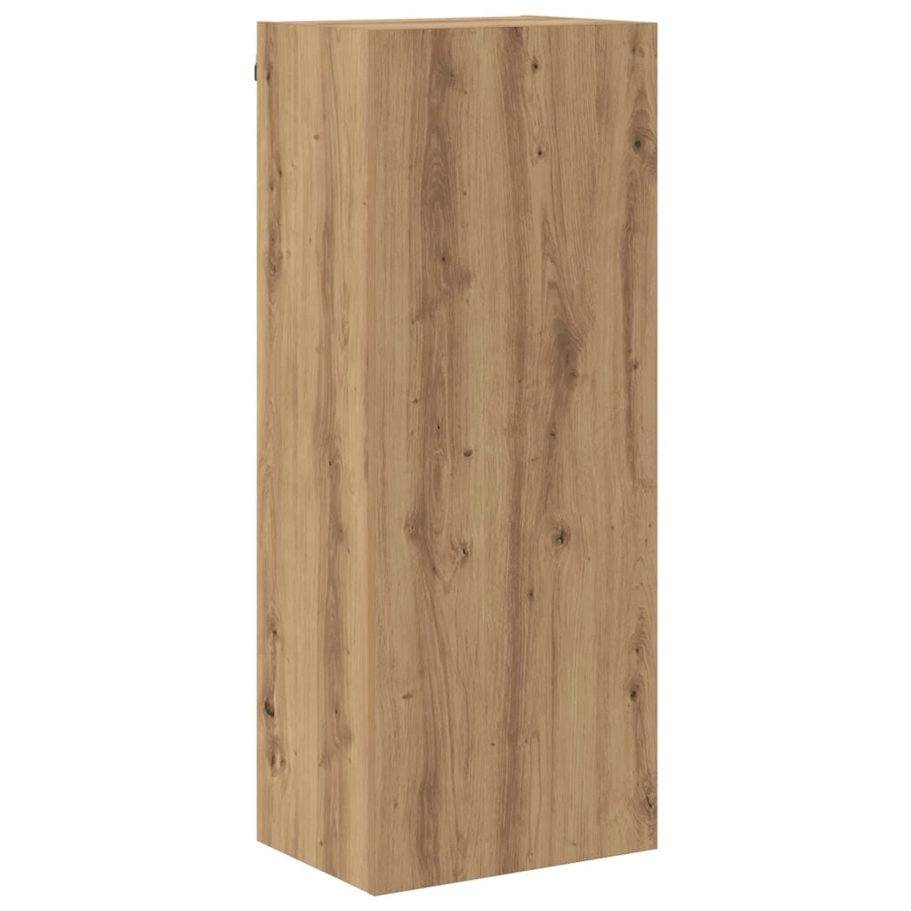 Unità TV da Parete 5 pz Rovere artigianale Legno ingegnerizzato 3402777