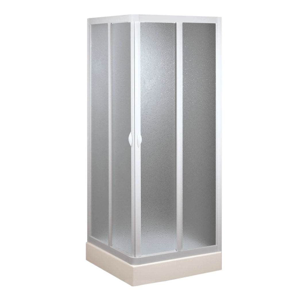 Box doccia 75x90 CM in Acrilico mod.Venere con apertura centrale