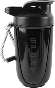 Shaker per Proteine 600 ml - BPA-vrij - Resistenente al Colpo - Leggero - Materiale Duraturo