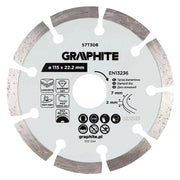 DISCO DIAMANTATO ø 115 mm - foro 22,2 mm  - GRAPHITE