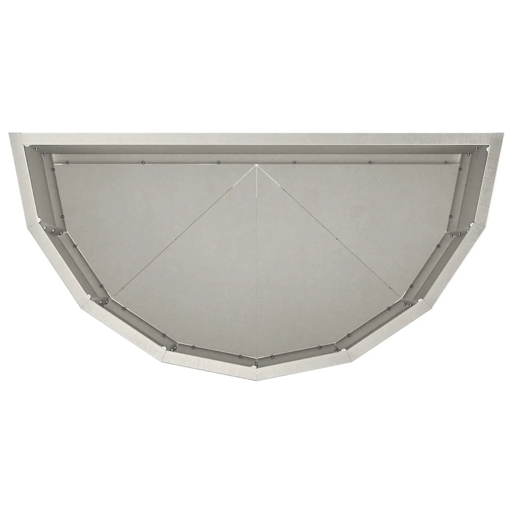 Fioriera Argento 60 x 30 x 35 cm Acciaio inossidabile