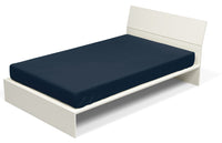 Lenzuolo Sotto con Angoli ed Elastico Tinta Unita Blu Scuro Matrimoniale Maxy